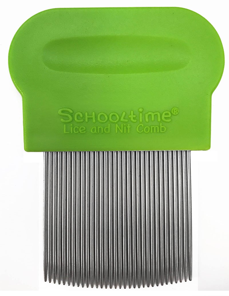 Schooltime Lice and Nit Comb For Egg Removal to Protect Against Head Lice Reinfestation- | 100% Effective for Eliminating Head Lice and Nits During or After a Lice Treatment - Image 2